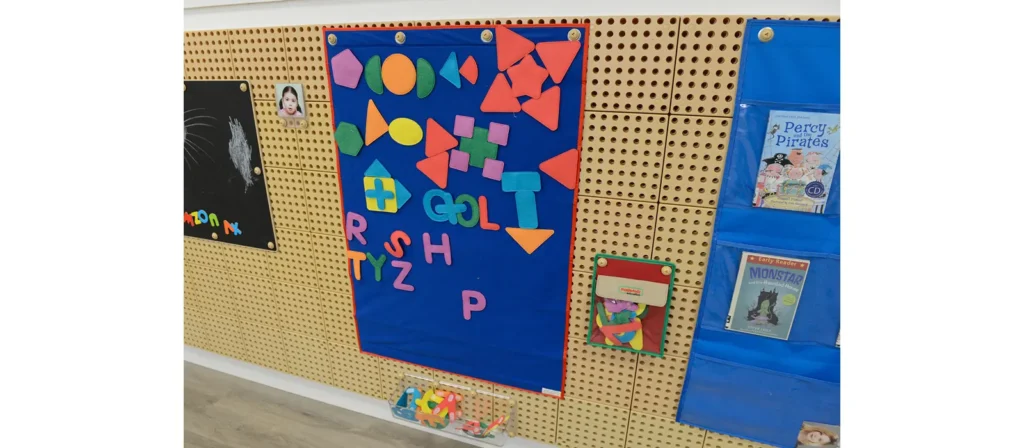 Unlocking Play Schemas: The Essential Guide to Child Development 39 preschool activity Velcro Wall