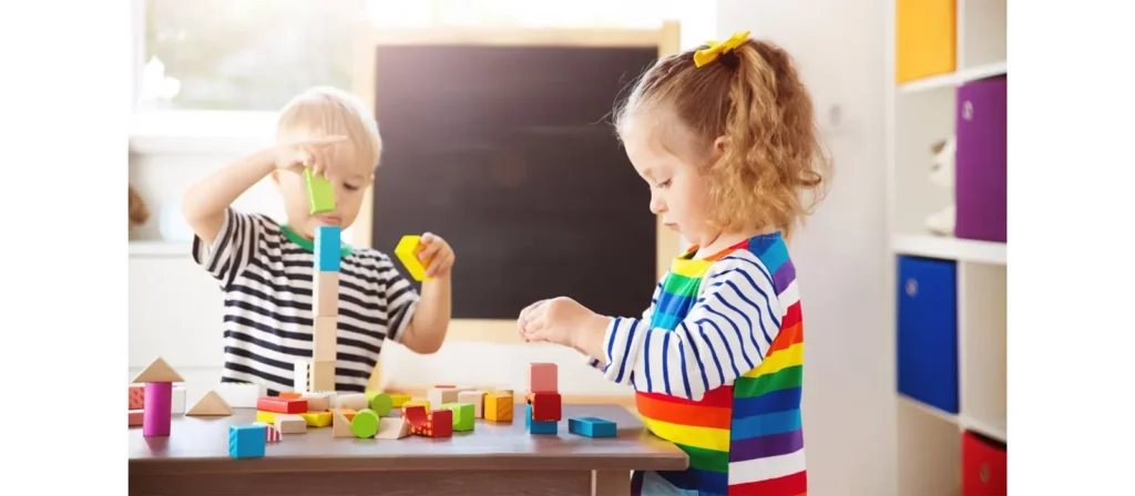 During family play at home