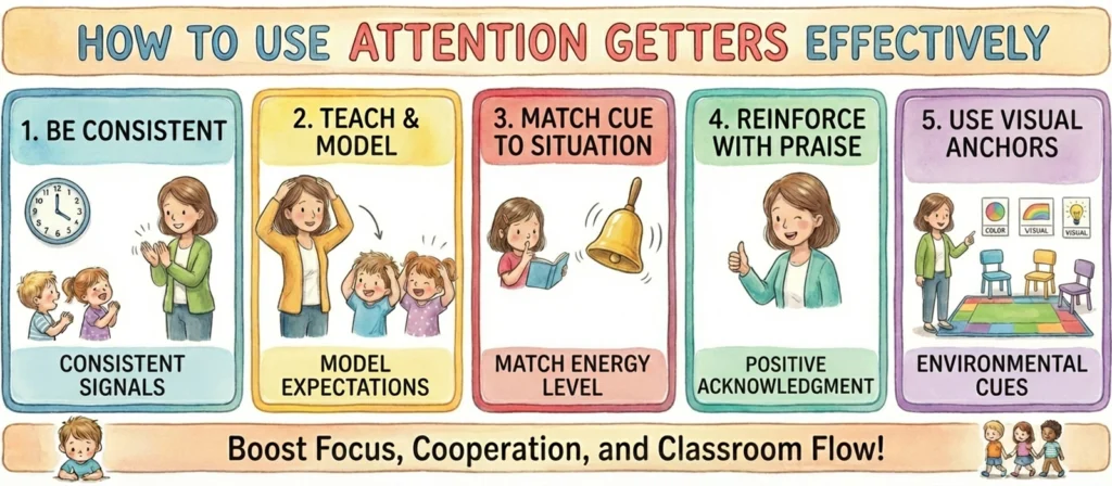 20 Fun Classroom Attention Getters for Kids 15 How to Use Attention Getters Effectively