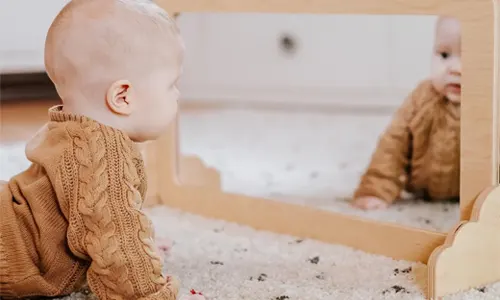 What Is Tummy Time And Why Is It Important For Babies? 7 Baby Safe Floor Mirror