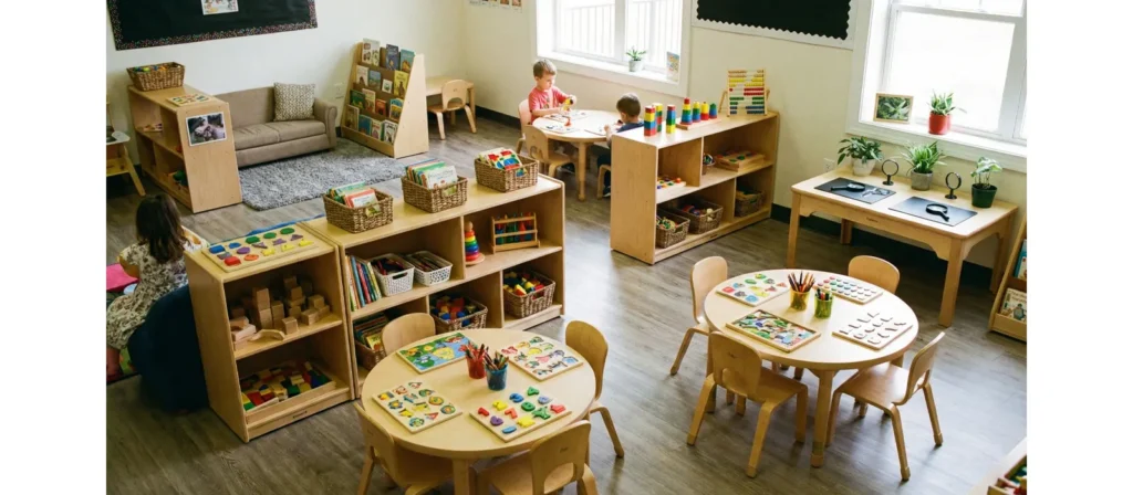 Daycare Furniture List For Us Preschools: A Practical Classroom Setup Guide 3 Daycare Learning Area Furniture