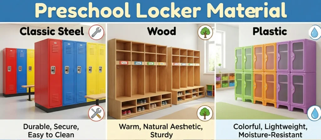 Preschool Locker Cubbies Buying Guide 8 Preschool Locker Material Selection