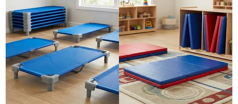 Cots Vs Mats: Which Is Better For Daycare Nap Time? 5 What Are The Differences Between Cots And Mats