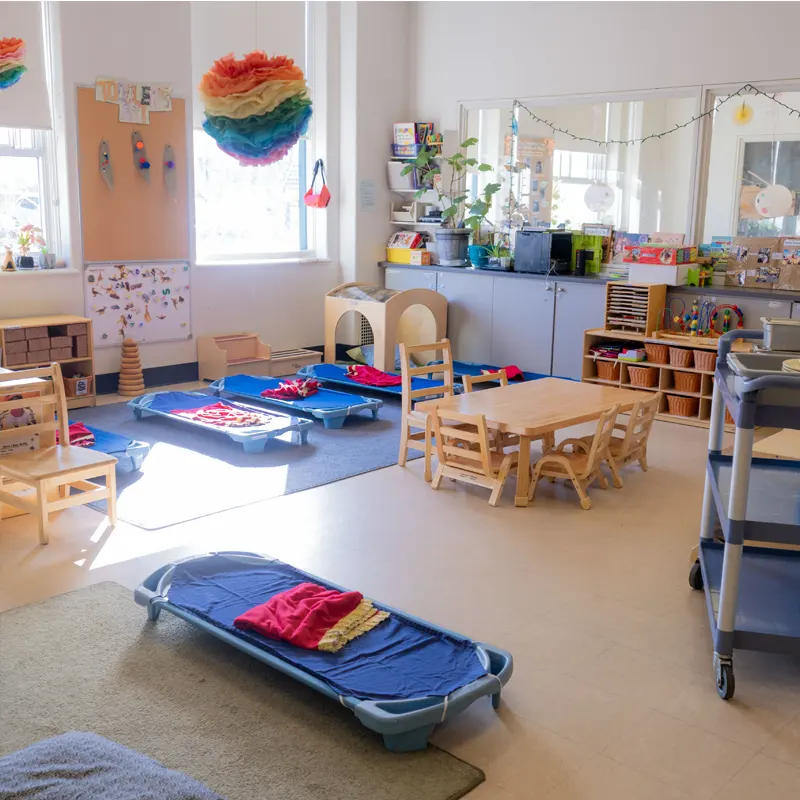 Daycare Center Literacy Furniture Installation