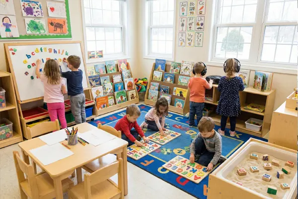 Preschool Literacy Centers