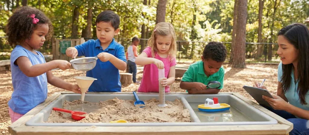 Sand And Water Play Cognitive Skill Development