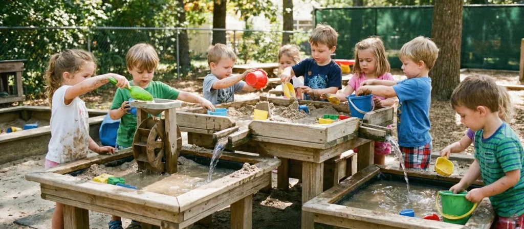 Sand And Water Play Stimulated Creativity