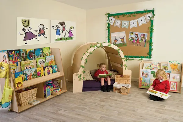 Shared Classroom Book Areas