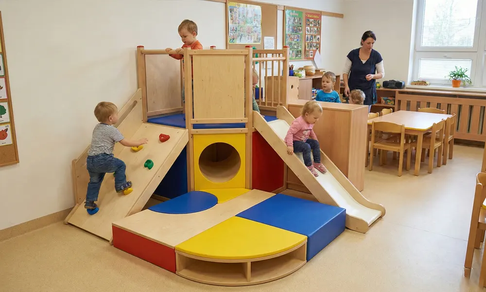 Indoor Playground Equipment 41 Standard classroom playground