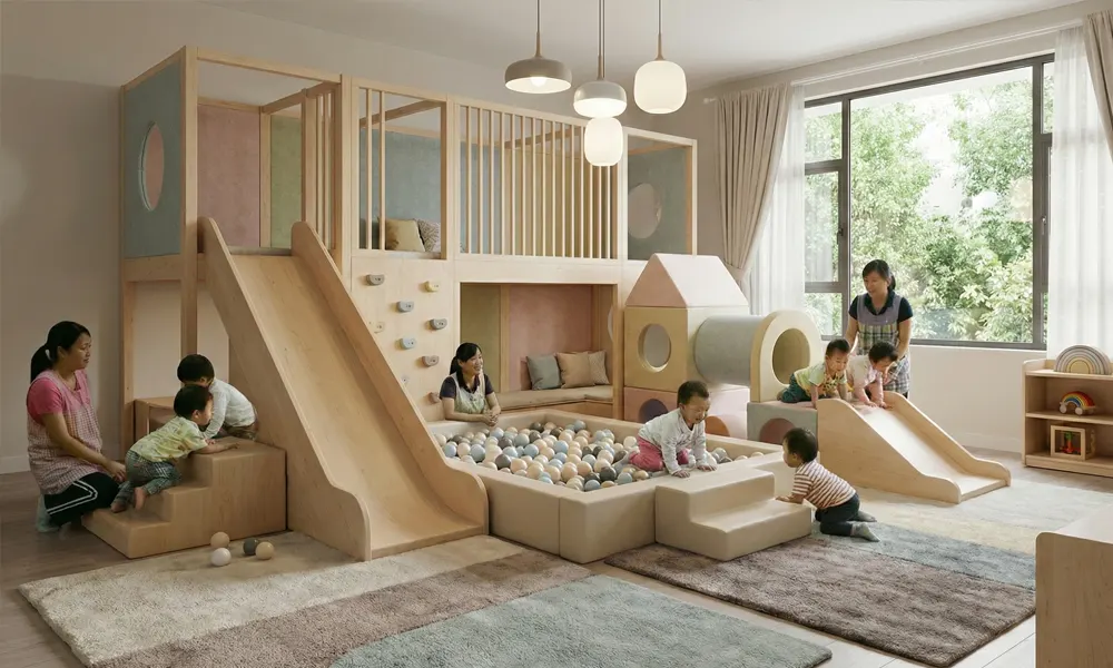 Toddler Indoor Playground Set
