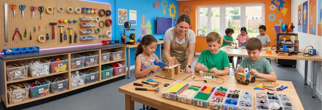 The Complete Guide To Creating A Maker Space For Kids 5 Dedicated Maker Space