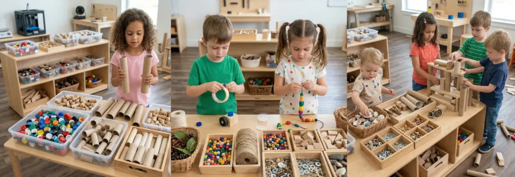 The Complete Guide To Creating A Maker Space For Kids 8 Loose Parts And Open Materials Area For Maker Space