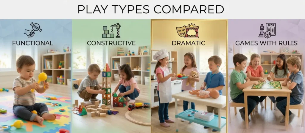 What Is Dramatic Play And Why Is It Important? 1 Play Types Compared