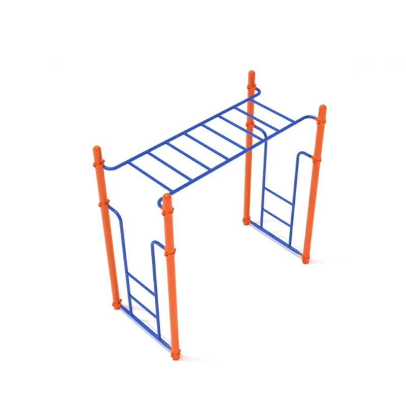 What Are The Benefits Of Monkey Bars In Kindergarten Playgrounds? 7 Straight Rung Horizontal Ladder