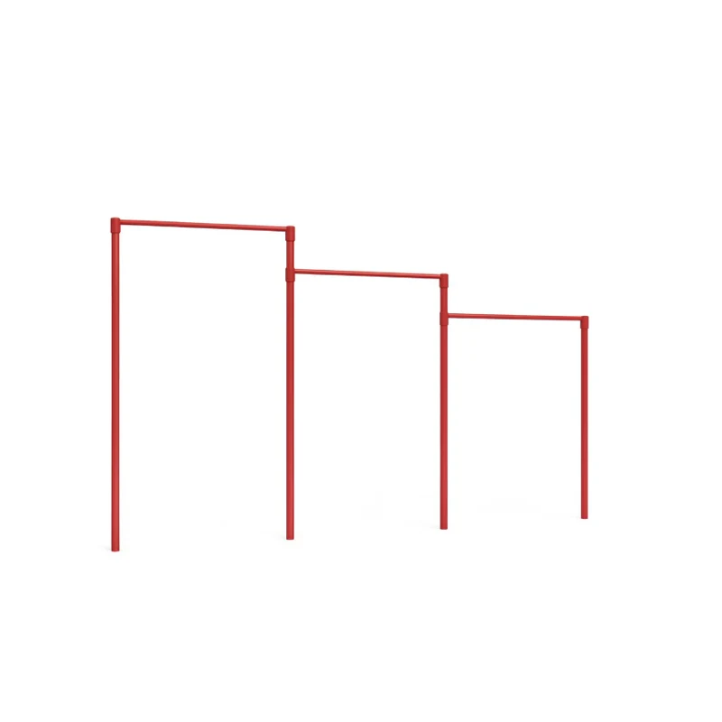 What Are The Benefits Of Monkey Bars In Kindergarten Playgrounds? 5 Triple Horizontal Bar Fitness Course Section