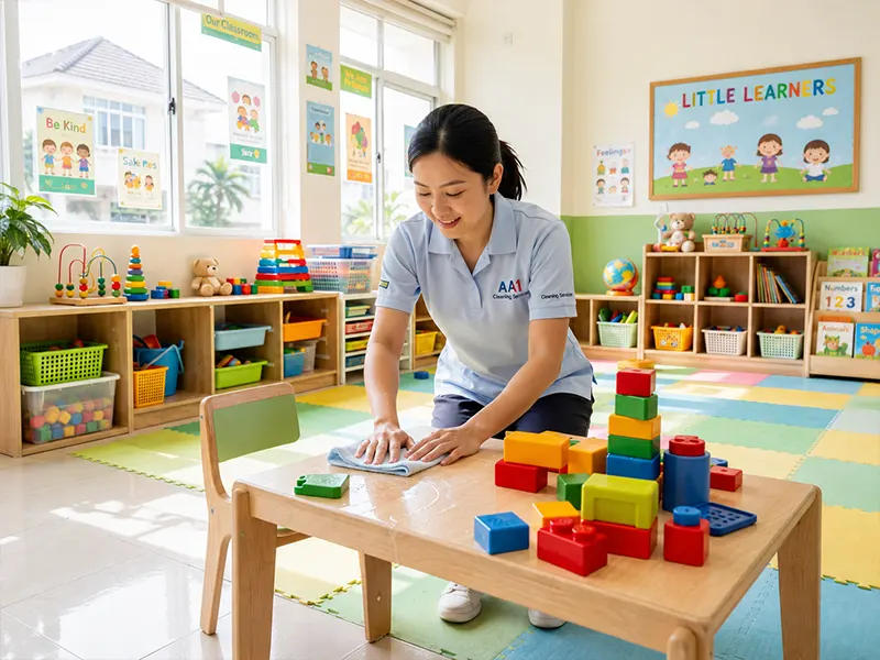 Cleaning And Disinfection Of Kindergartens