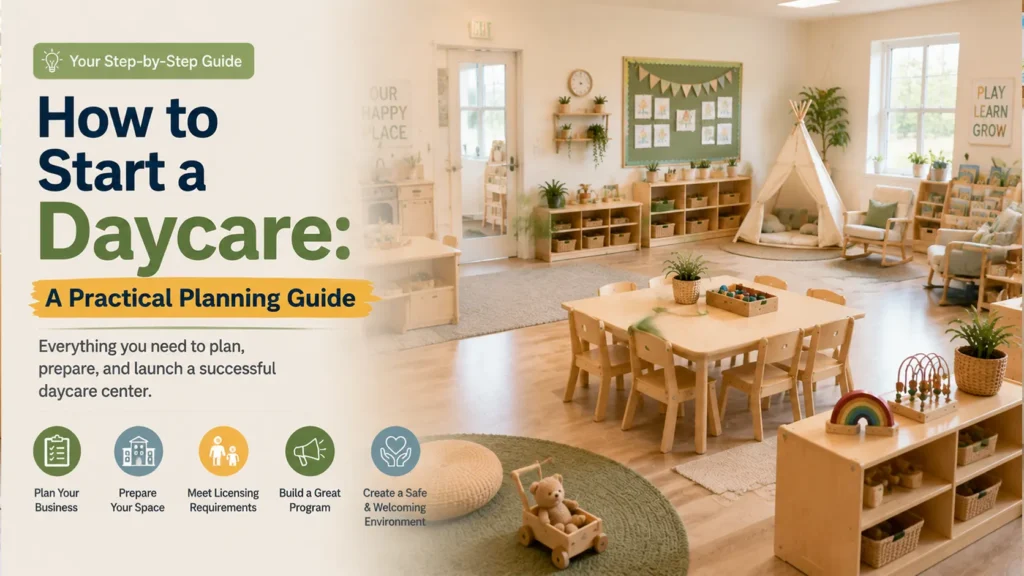 How to Start a Daycare —A Practical Planning Guide