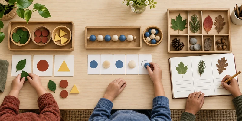 Mixed Age Classroom Benefits: A Practical Guide For Early Learning Centers 3 Learning Materials Arranged From Simple Matching To Advanced Classification In A Mixed Age Classroom