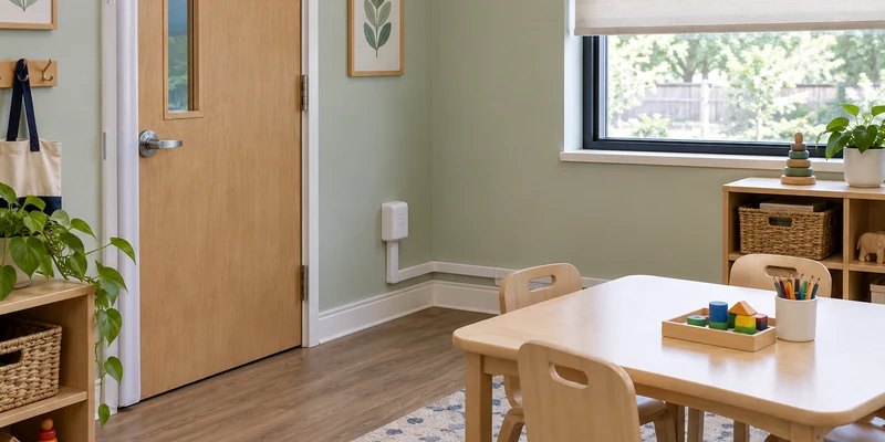 How To Childproof A Daycare Classroom: A Practical Safety Checklist 2 Daycare-Classroom-Cord-Window-Safety